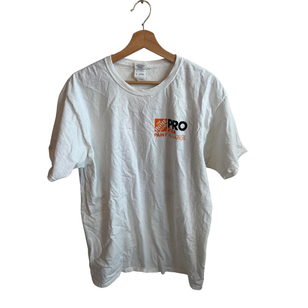 Home Depot Pro Xtra Paint Rewards Glidden T-Shirt Large Cotton NEW - Picture 2 of 5